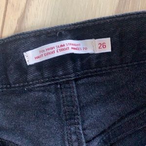 Levi’s 70s High Slim Straight Sz 26